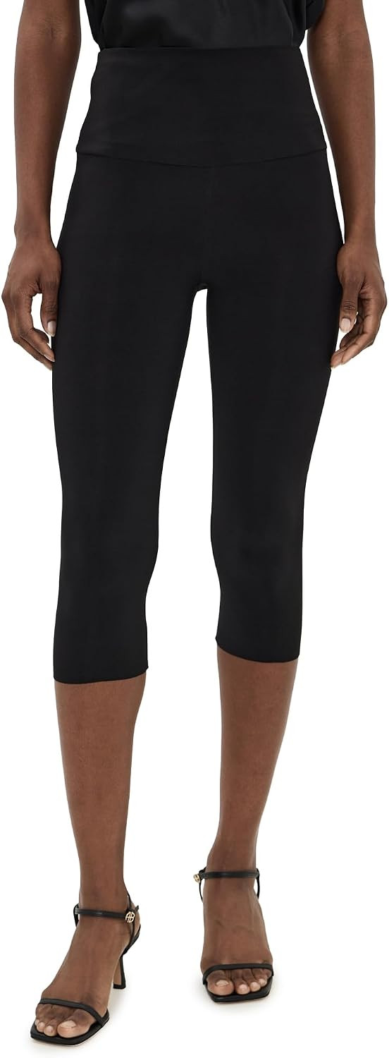 Norma Kamali Women's Pedal Pusher Capri Leggings | Amazon (US)