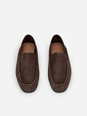 Slim Suede Loafers | Arket EU