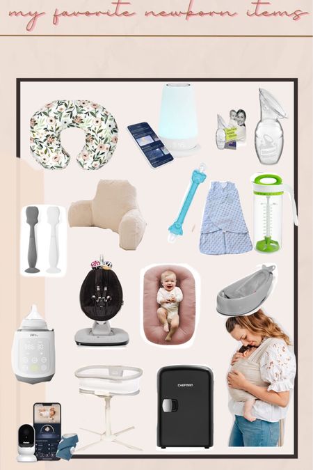 Newborn necessities. My favorite baby items. Breastfeeding tips. 