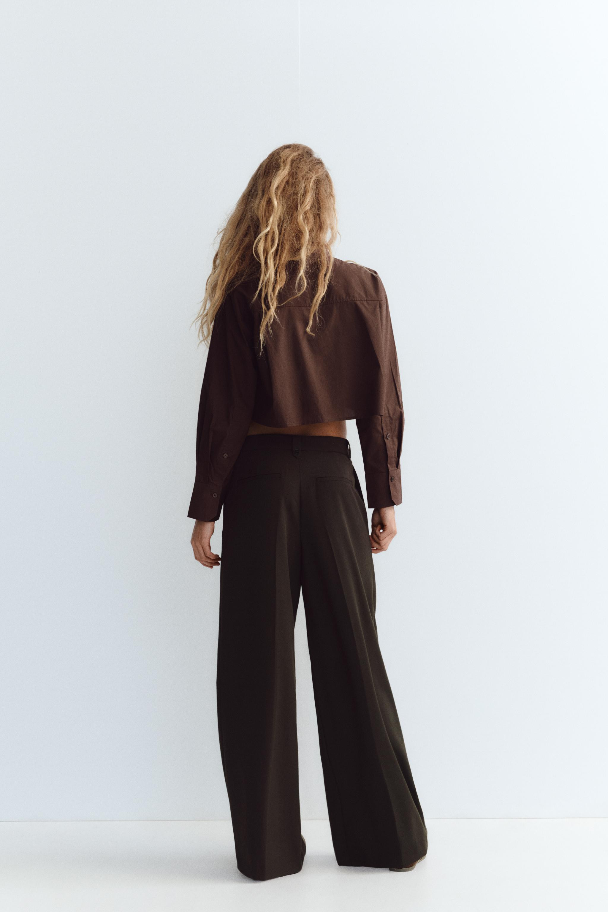 DOUBLE PLEAT TROUSERS | Zara UK