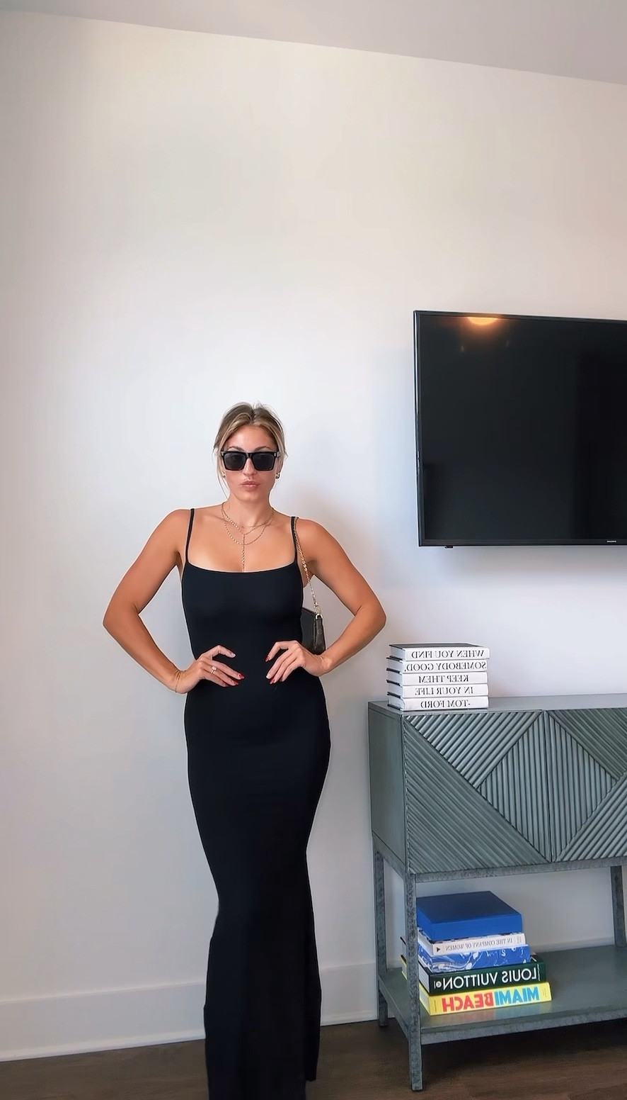 skims does no wrong 🖤 easy throw on LBD 
wearing size small 

skims , outfit inspo 

#LTKstyletip #LTKxNSale #LTKSeasonal