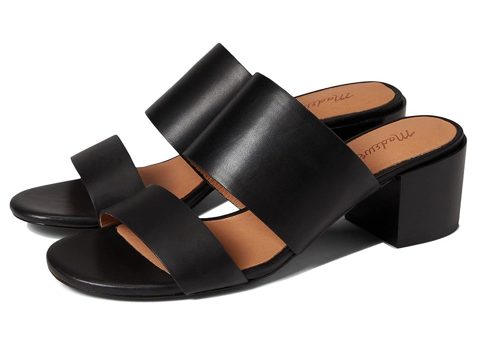 Madewell The Kiera Mule Sandal (True Black) Women's Shoes | Zappos