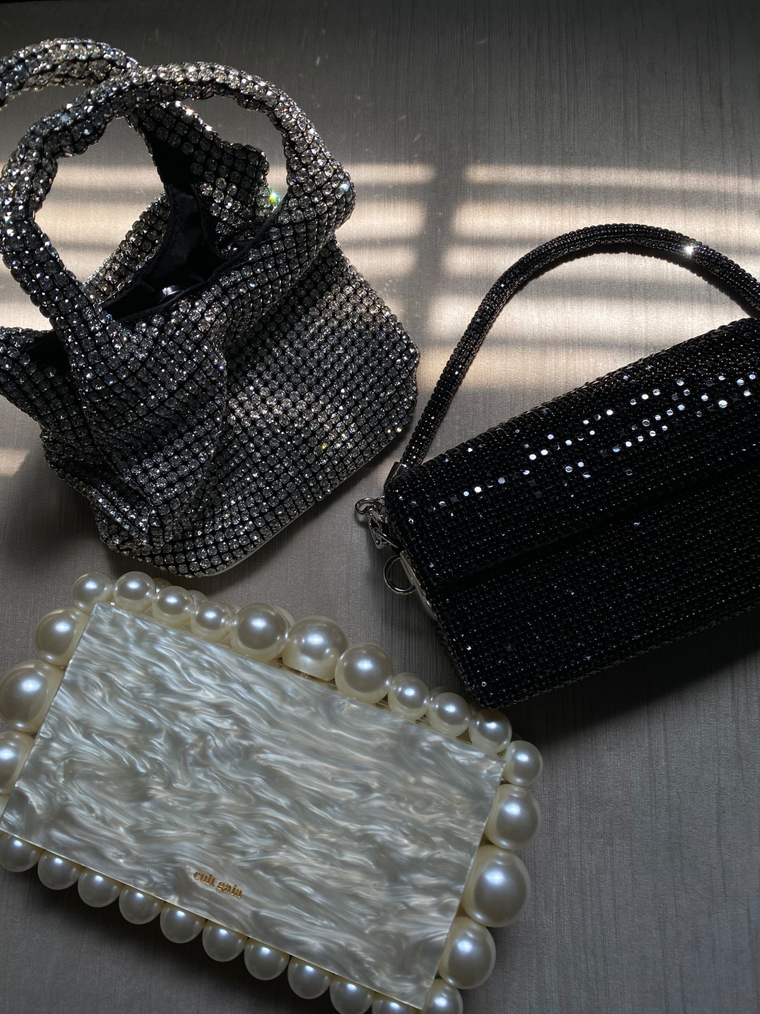Holiday bags anyone? Crystal bags? Pearl clutch? 

Crystal bags are from Giarite.

#LTKHoliday #LTKGiftGuide