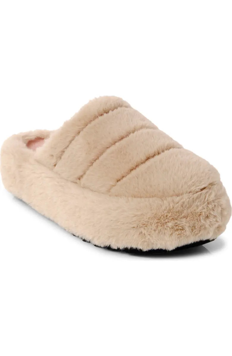 Free People It's a Vibe Faux Fur Platform Slipper (Women) | Nordstrom | Nordstrom