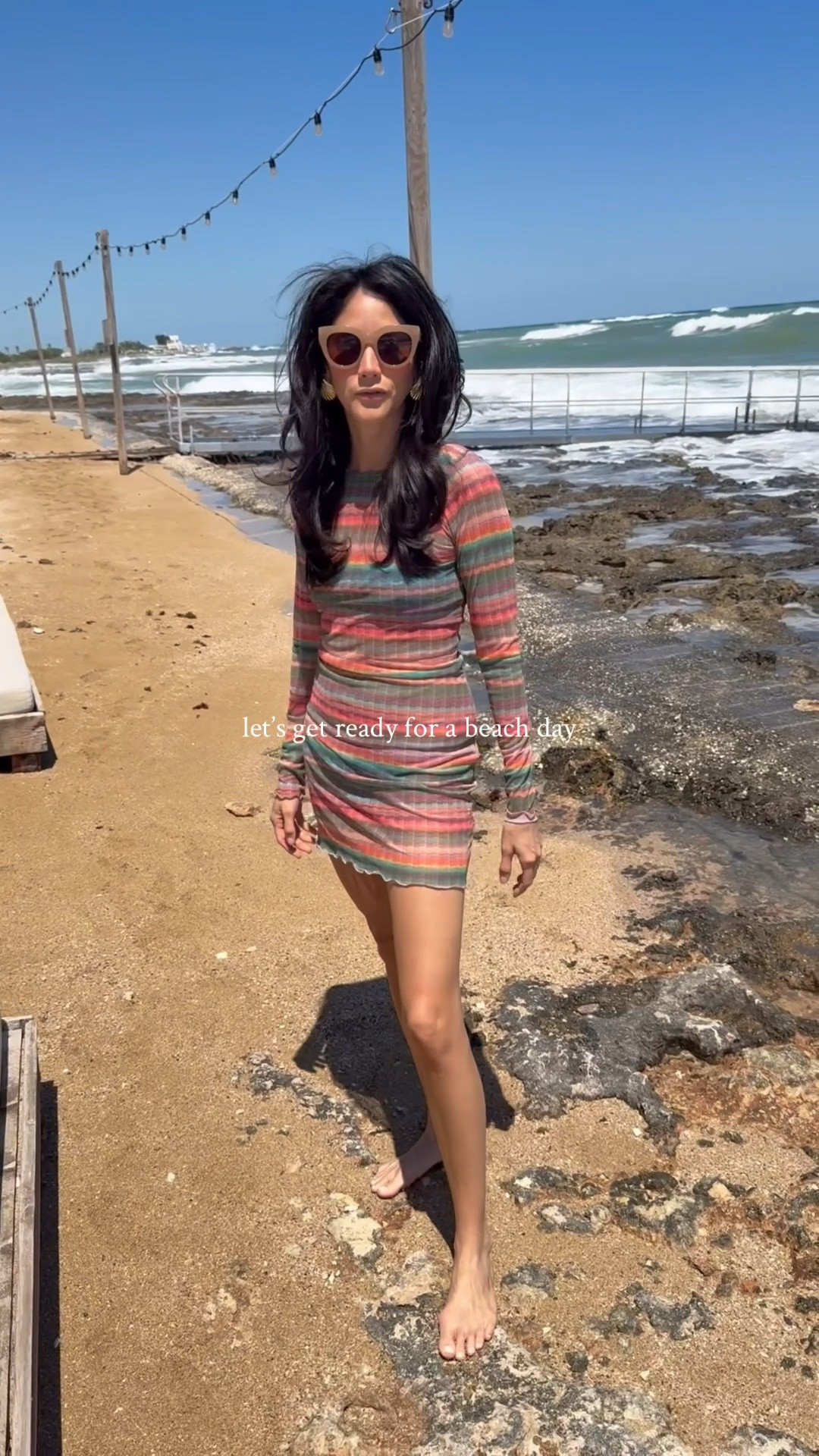 Simple flattering silhouette for an easy beach day in the south of Italy

#LTKootd #LTKTravel #LTKgrwm