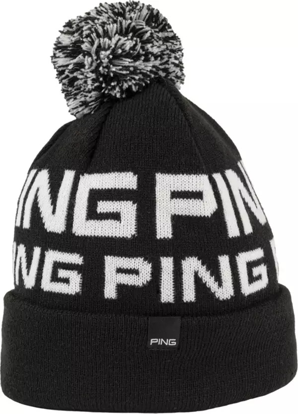 PING Men's Logo Bobble Golf Beanie | Dick's Sporting Goods | Dick's Sporting Goods