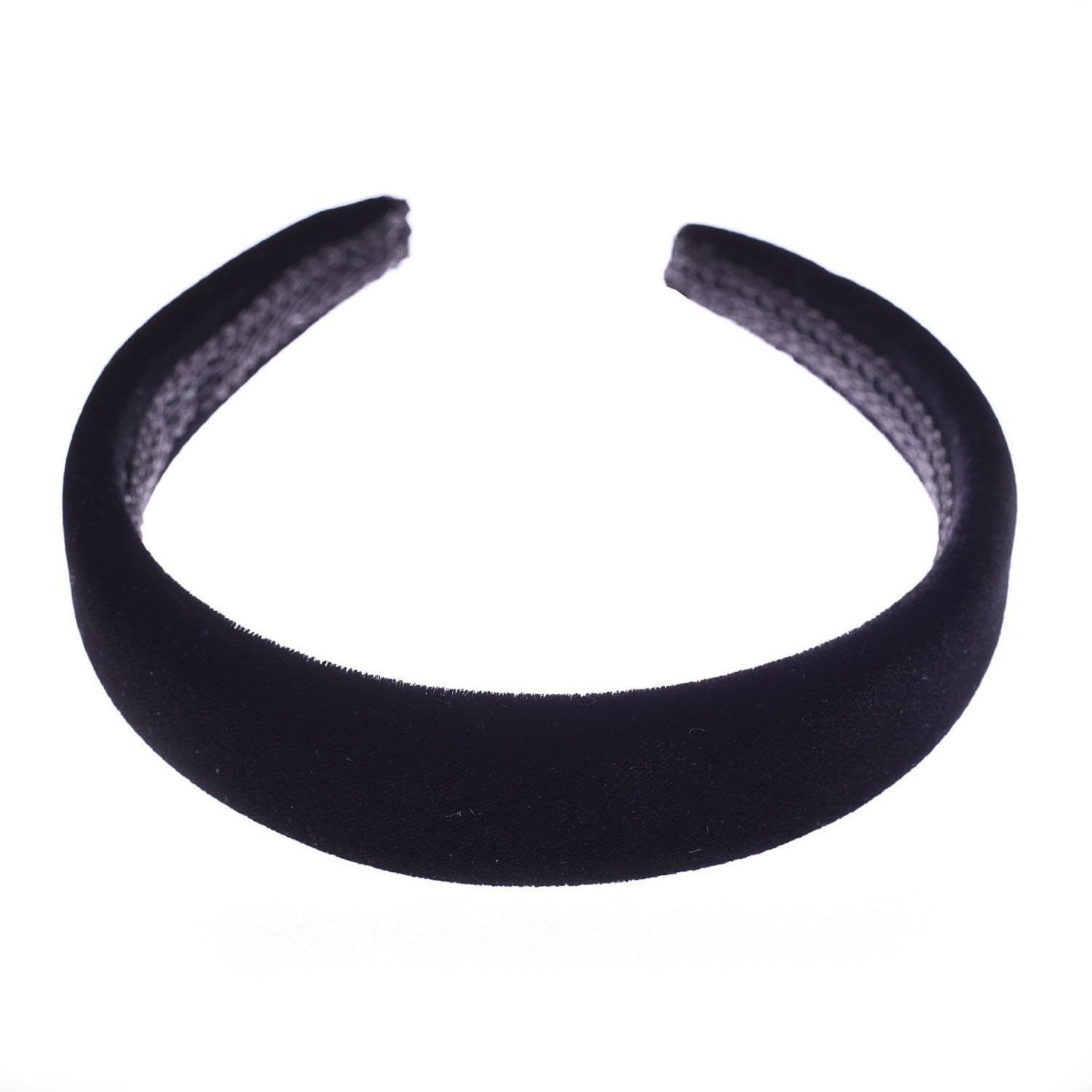 Arranview Jewellery Black headband with padded velvet alice hair band | Amazon (UK)