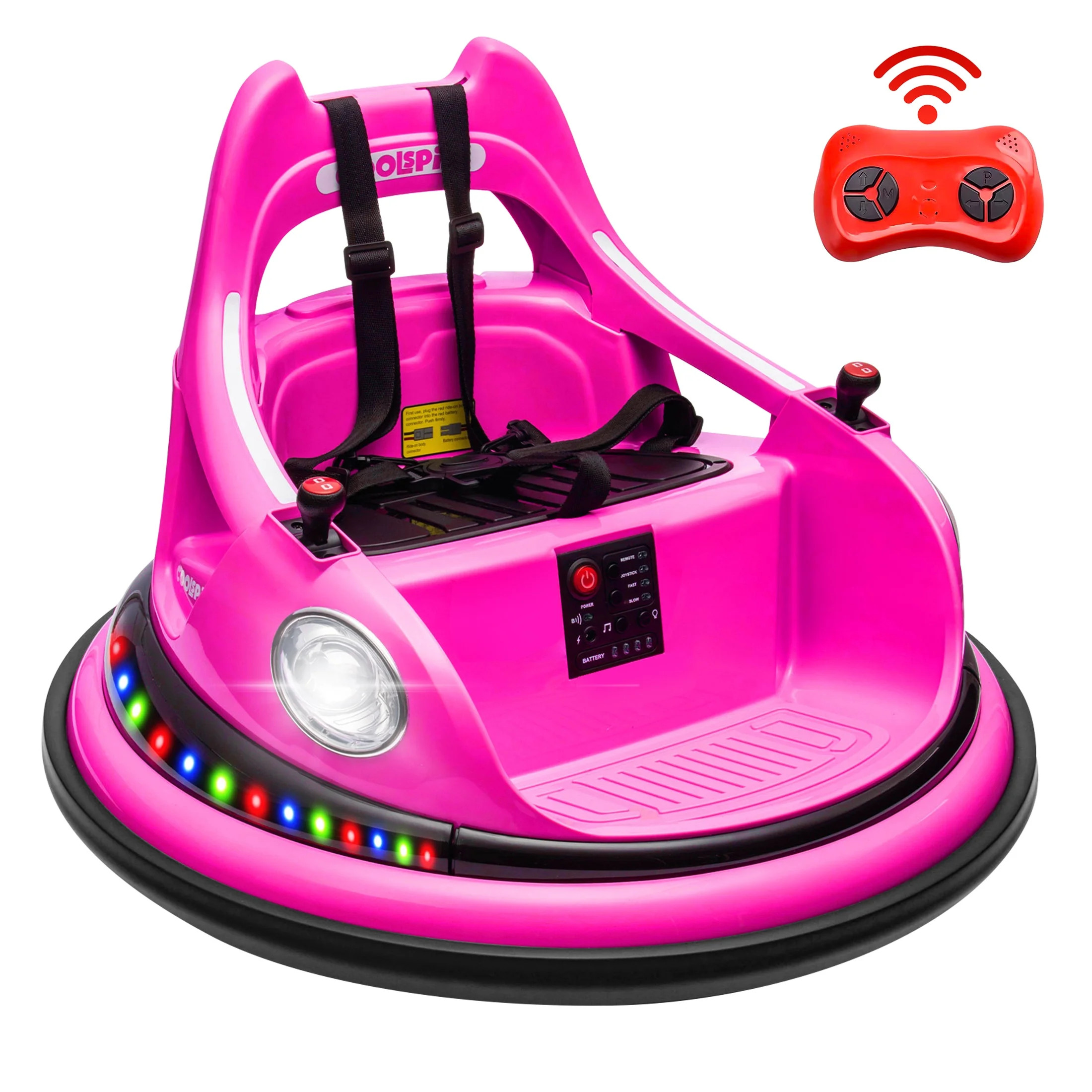 iRerts 12V Bumper Car, Ride on Electric Bumper Car for Kids Toddlers, Battery Powered Ride on Toy... | Walmart (US)