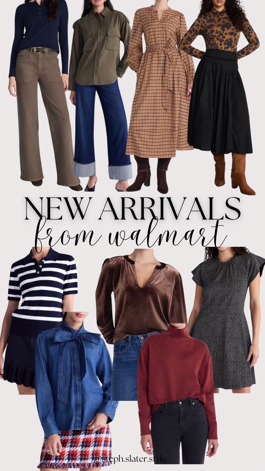 Walmart new arrivals perfect for fall.
