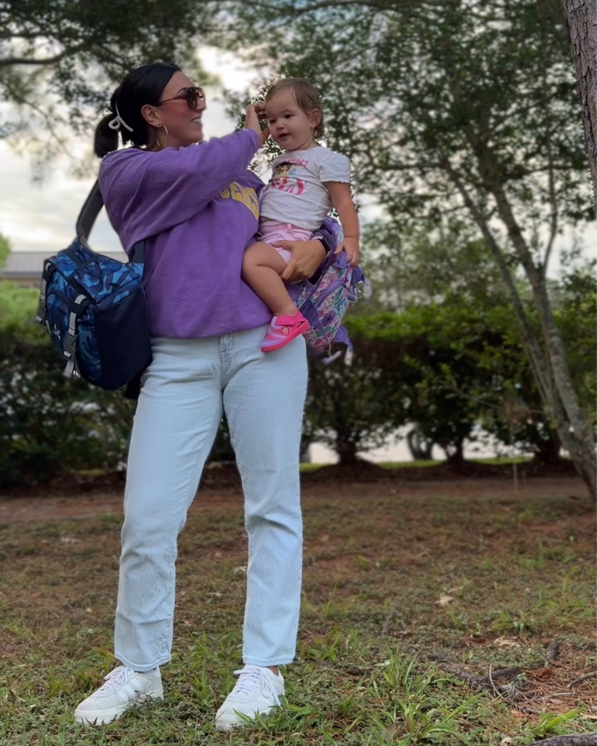 It’s college spirit day at work so I’m wearing my LSU sweatshirt 💜 sharing the newest one from the same shop! 

#LTKShoeCrush #LTKMidsize #LTKU