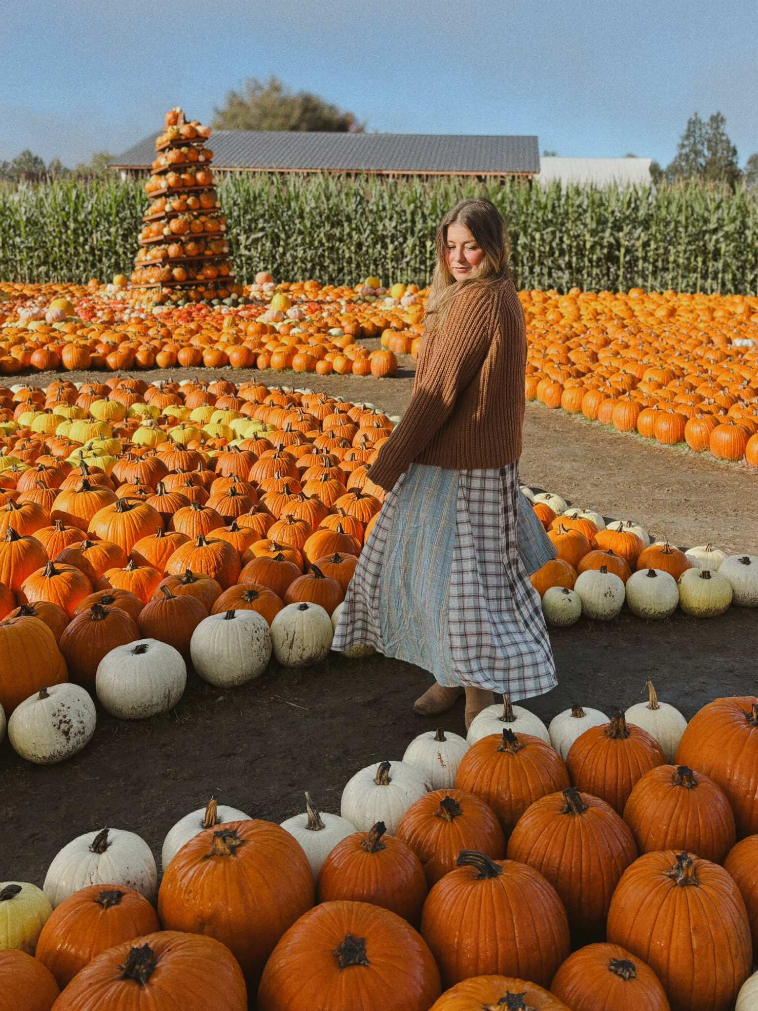 Pumpkin patch ootd

#LTKPlusSize #LTKHalloween #LTKMidsize