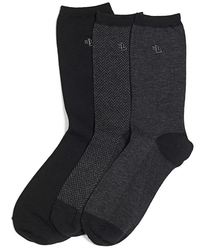 Women's Tweed Cotton Trouser 3 Pack Socks | Macy's