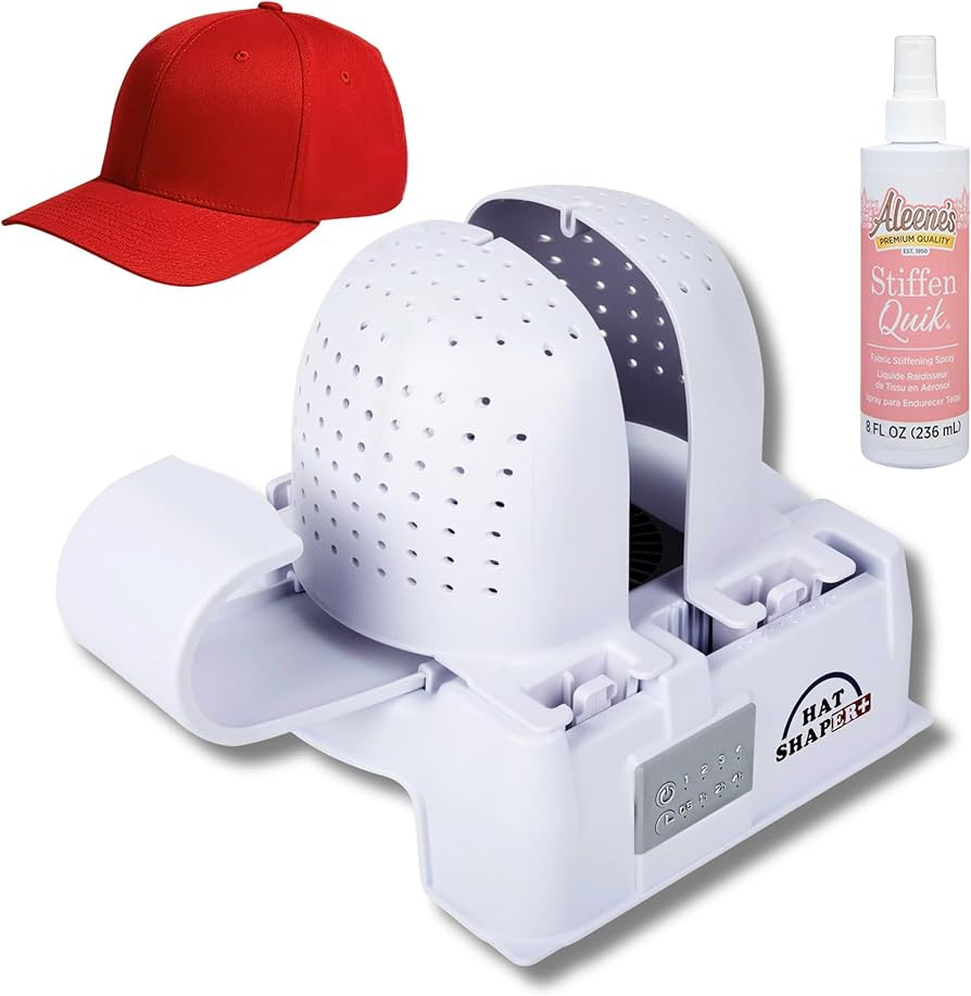 Danyco Adjustable Hat Shaper Machine with Stiffening Spray - Baseball Cap Shaper - Care Tool for ... | Amazon (US)