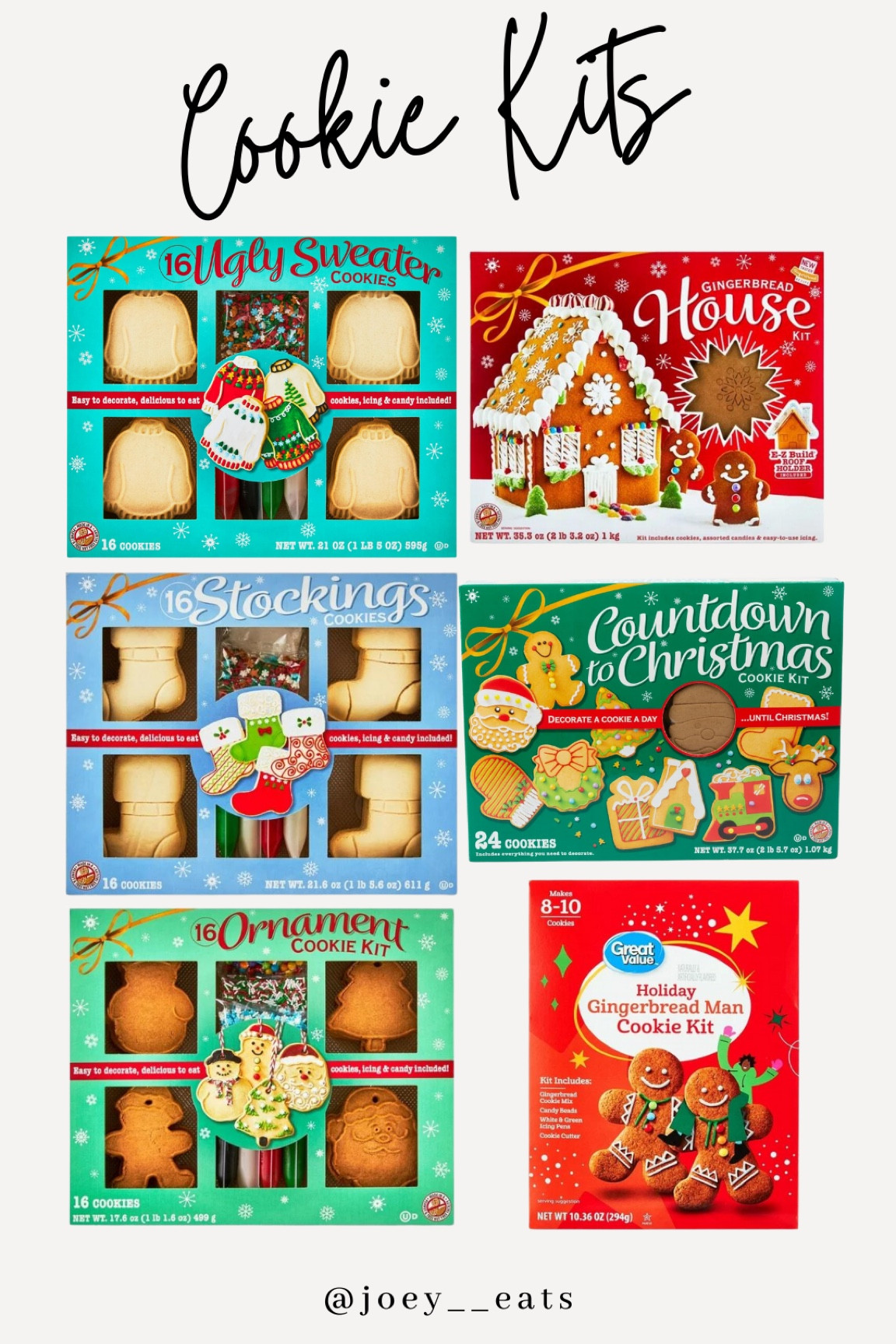 Cookie Kits for the whole family to enjoy and have fun! They include everything you need to make them merry and bright!

#LTKparties #LTKSeasonal #LTKHoliday