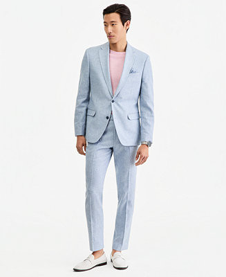 Bar IIIMen's Slim-Fit Linen-Blend Suit Separates Jacket | Macy's