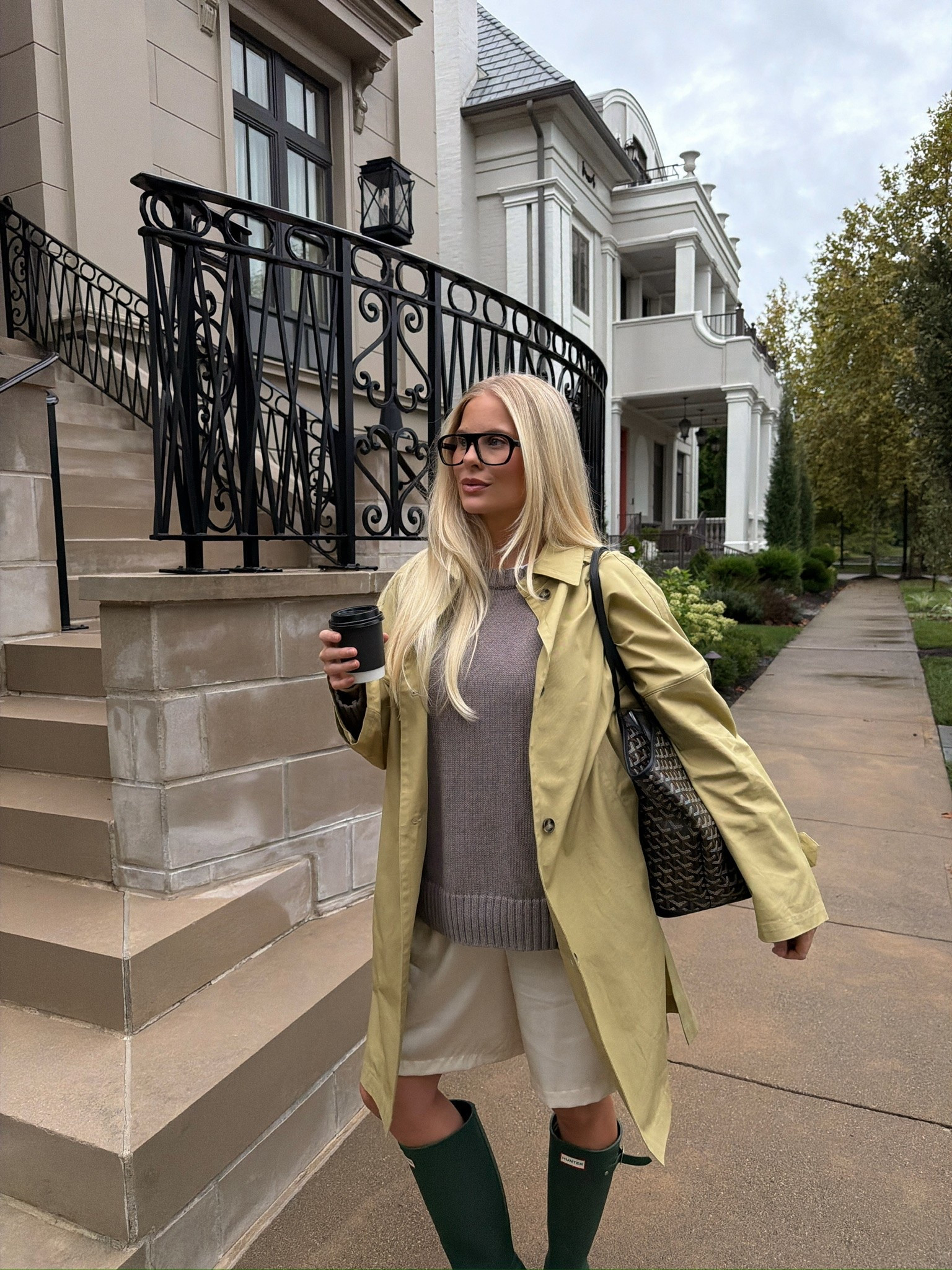 SIZE: small in jacket, med in sweater, tee, & shorts, boots run tts! Code KATHLEEN20 for discount on glasses! #kathleenpost

Fall transition outfit, rainy day outfit, postpartum outfit, fall outfit inspo

#LTKootd #LTKmomlife

#LTKBaby