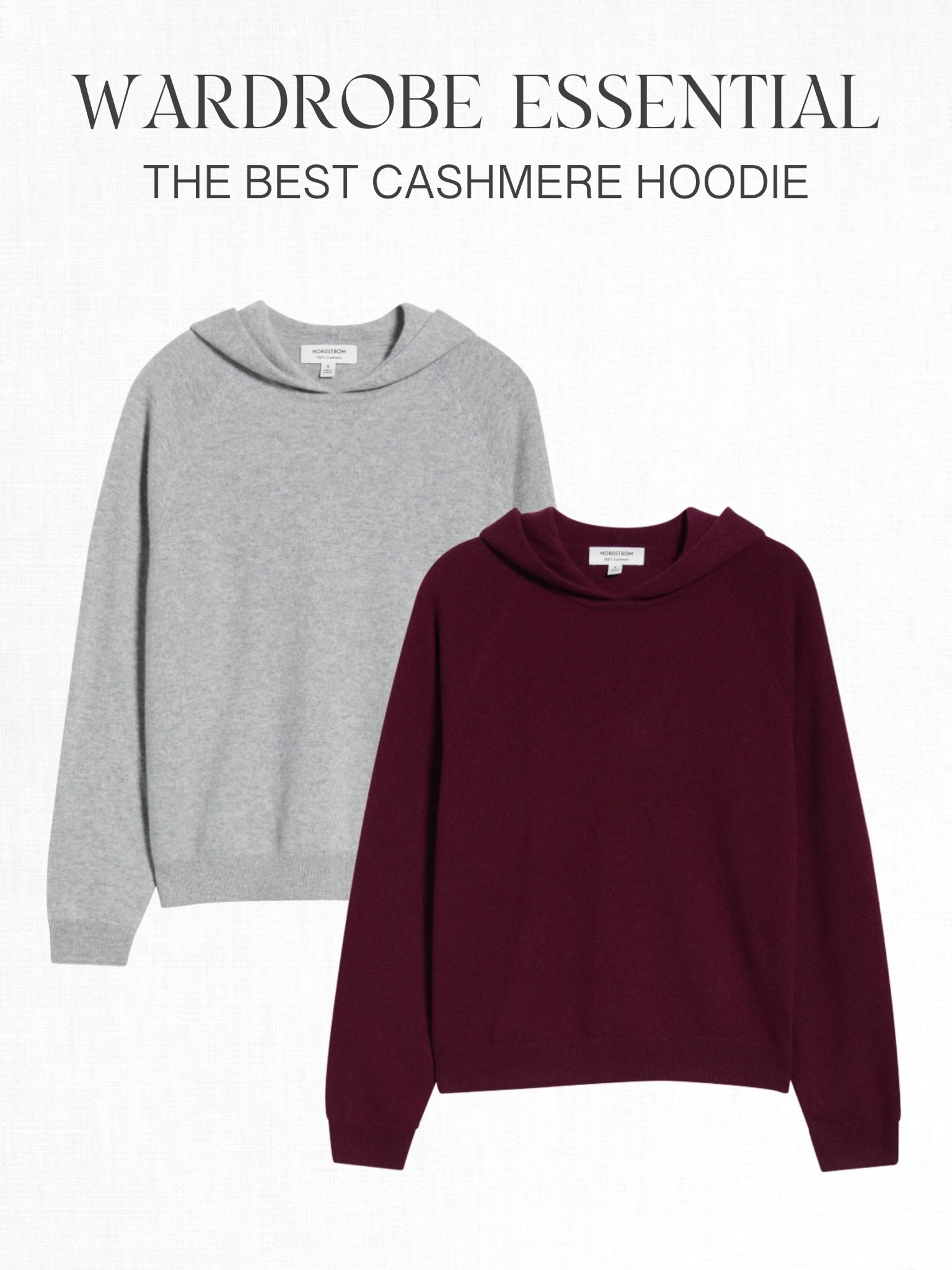 Hands down, this is one of my highest recommendations every year! This cashmere hoodie is so good. The price, quality, weight… it’s all amazing! These always sell out and I’m constantly on the lookout for new colors that drop, and I love this new burgundy color! The gray version is always a staple in my wardrobe ⭐️ 

Fits true to size  🫶🏻

#LTKSeasonal #LTKOver40 #LTKmomlife