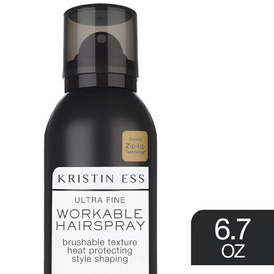 Kristin Ess Ultra Fine Workable Hairspray Light + Flexible Hold with Heat Protectant up to 450°F - 6.7 oz | Target