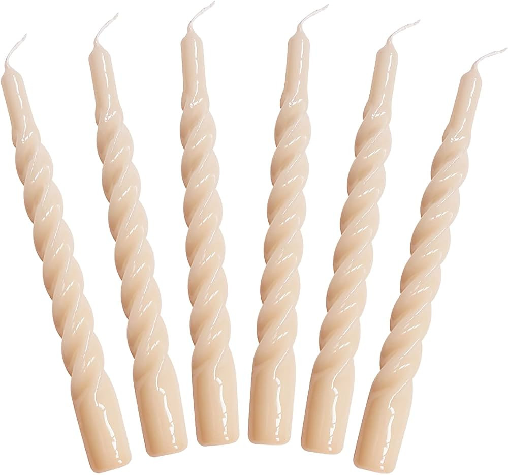 Candles with a Twist®, Made in Italy, 25 Colours Available, Dinner Candles, Twisted Candles Long... | Amazon (UK)