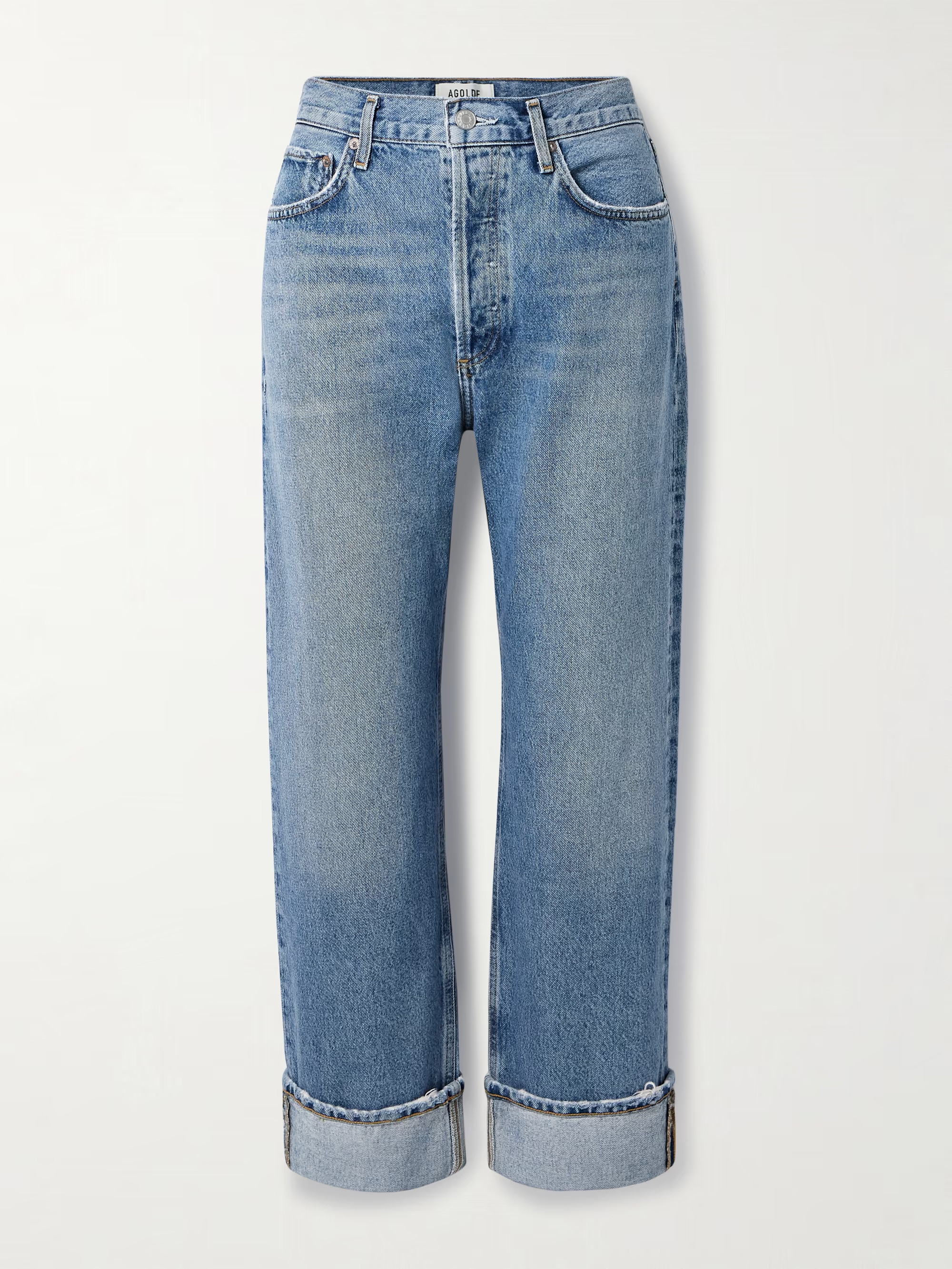 Fran cropped mid-rise straight-leg jeans | NET-A-PORTER (UK & EU)