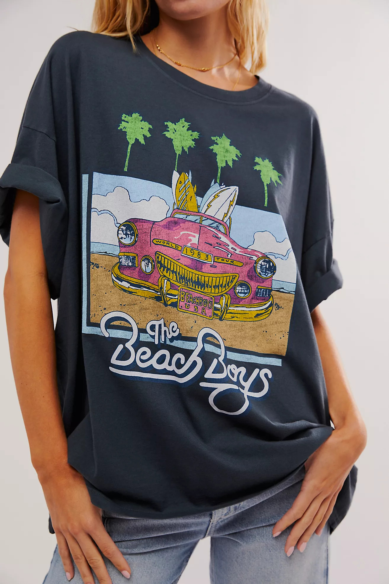 The Beach Boys '83 World Tee | Free People (Global - UK&FR Excluded)