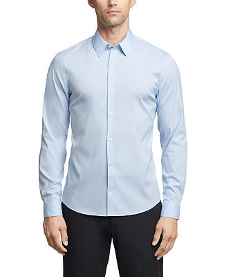 Men's CK X Extra-Slim Stretch Dress Shirt | Macy's