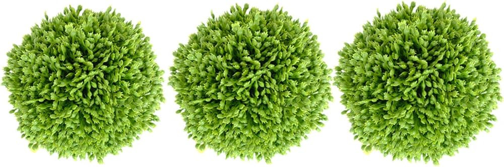 3.5 Inch Decorative Balls Artificial Green Plant Decorative Balls, Bowl Filler Greenery Balls,Set... | Amazon (US)