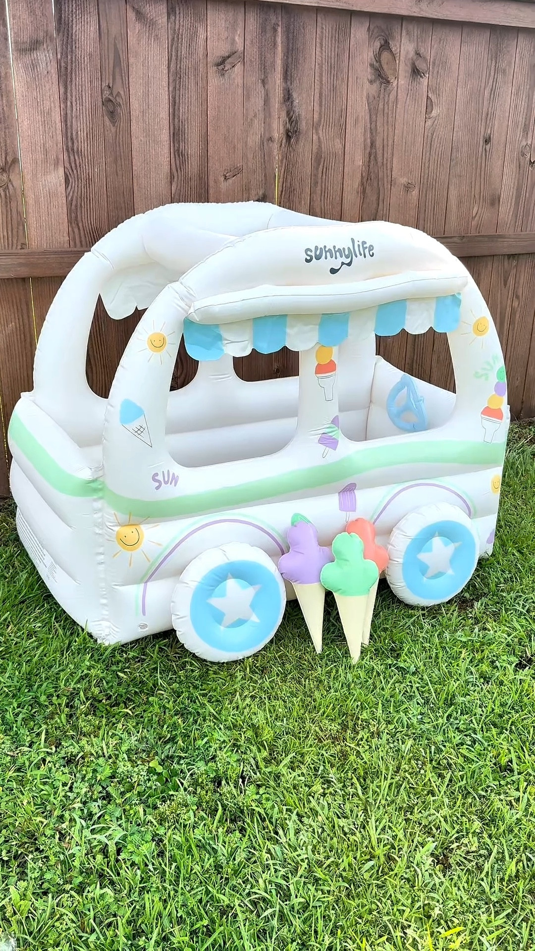 Ice cream shop sensory activity for outdoor play for kids/ toddlers #sensoryactivity #icecream #kids 

#LTKFamily #LTKKids #LTKSummerEdit 

#LTKmomlife #LTKKids #LTKBaby