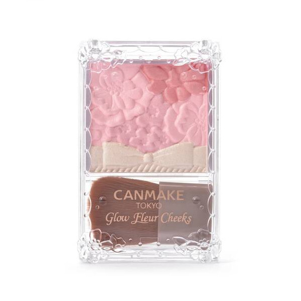 CANMAKE - Glow Fleur Cheeks - 6g - 17 Strawberry Milk Fleur | Stylevana