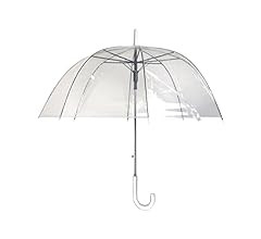 PARQUET Clear Bubble Umbrella with Windproof Dome - Transparent Umbrella for Adults | Amazon (US)