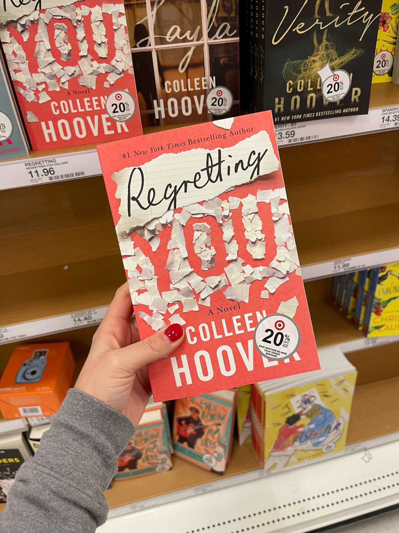 “Regretting You” by Colleen Hoover is 20% off at #target #books

#LTKhome #LTKFind #LTKsalealert