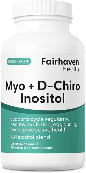 Fairhaven Health Myo & D-Chiro Inositol, 120 Capsules | Amazon (US)