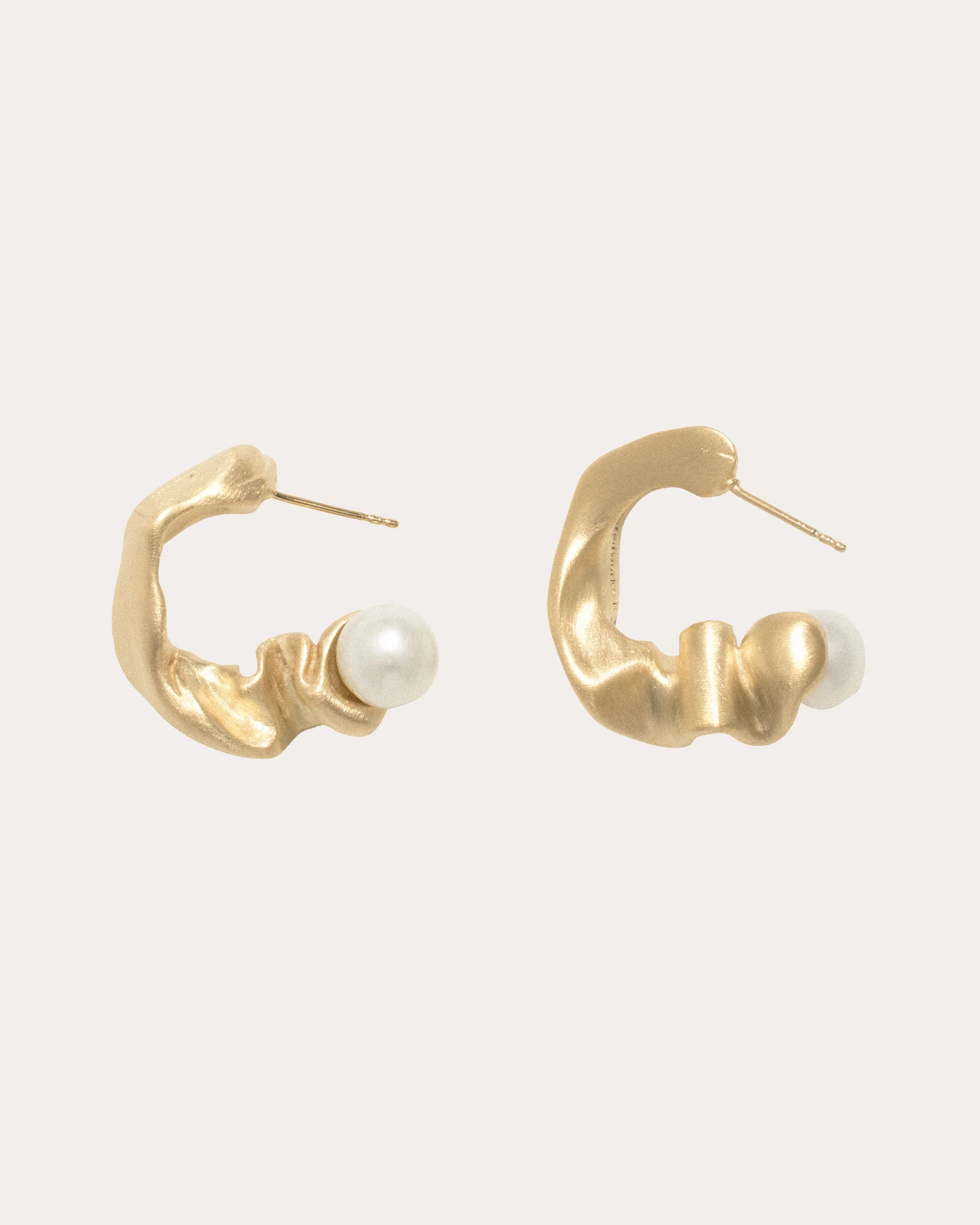 Crumple II Earrings | Olivela