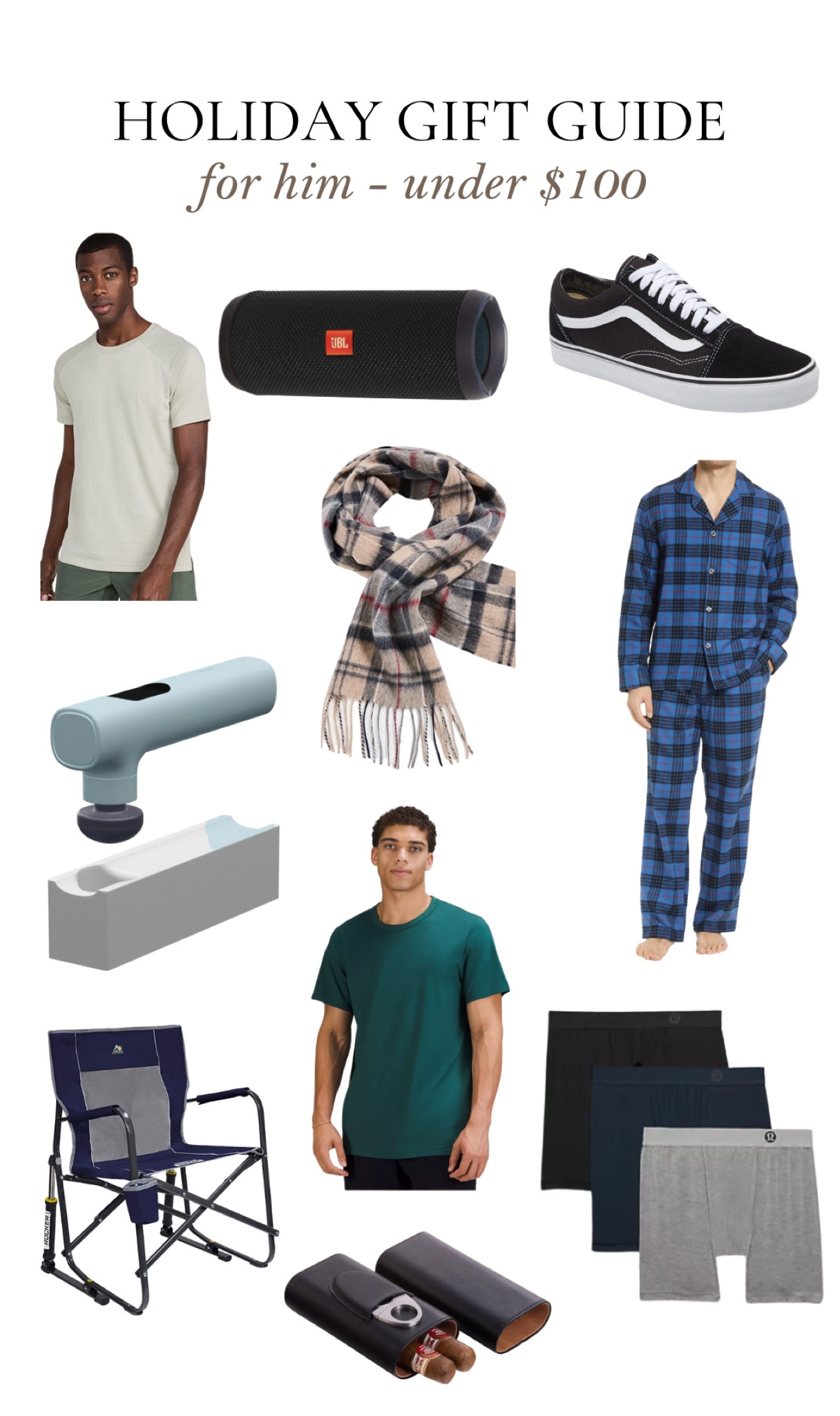Gift guide - for him under $100