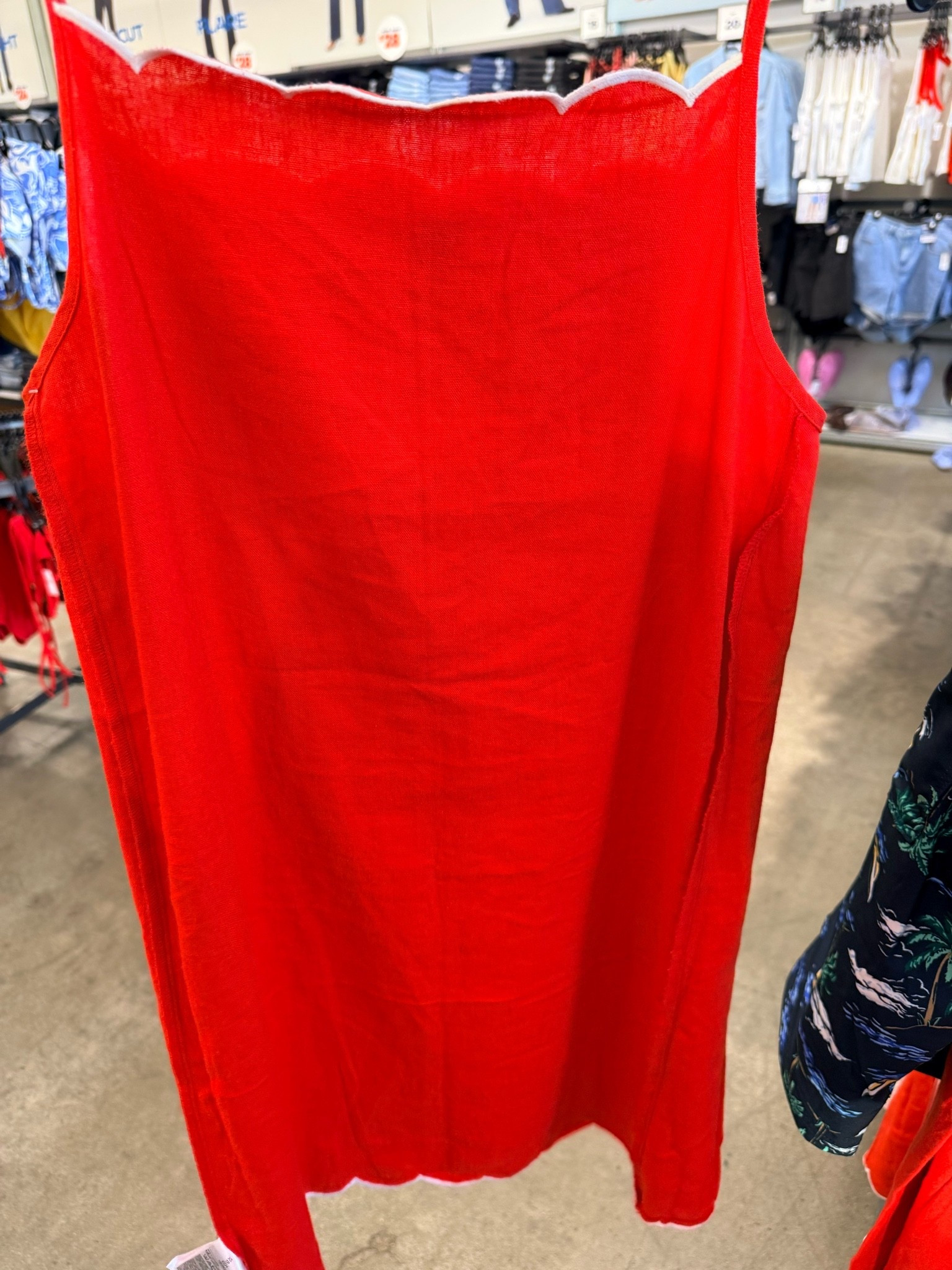 Old Navy has the cutest dresses!  This one had a white scalloped edge that was completely adorable!

#LTKootd #LTKgrwm #LTKSeasonal