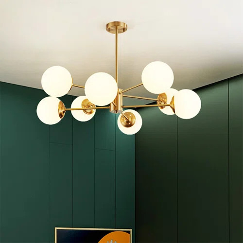 Ealf 12 - Light Dimmable Sputnik Sphere Chandelier | Wayfair North America