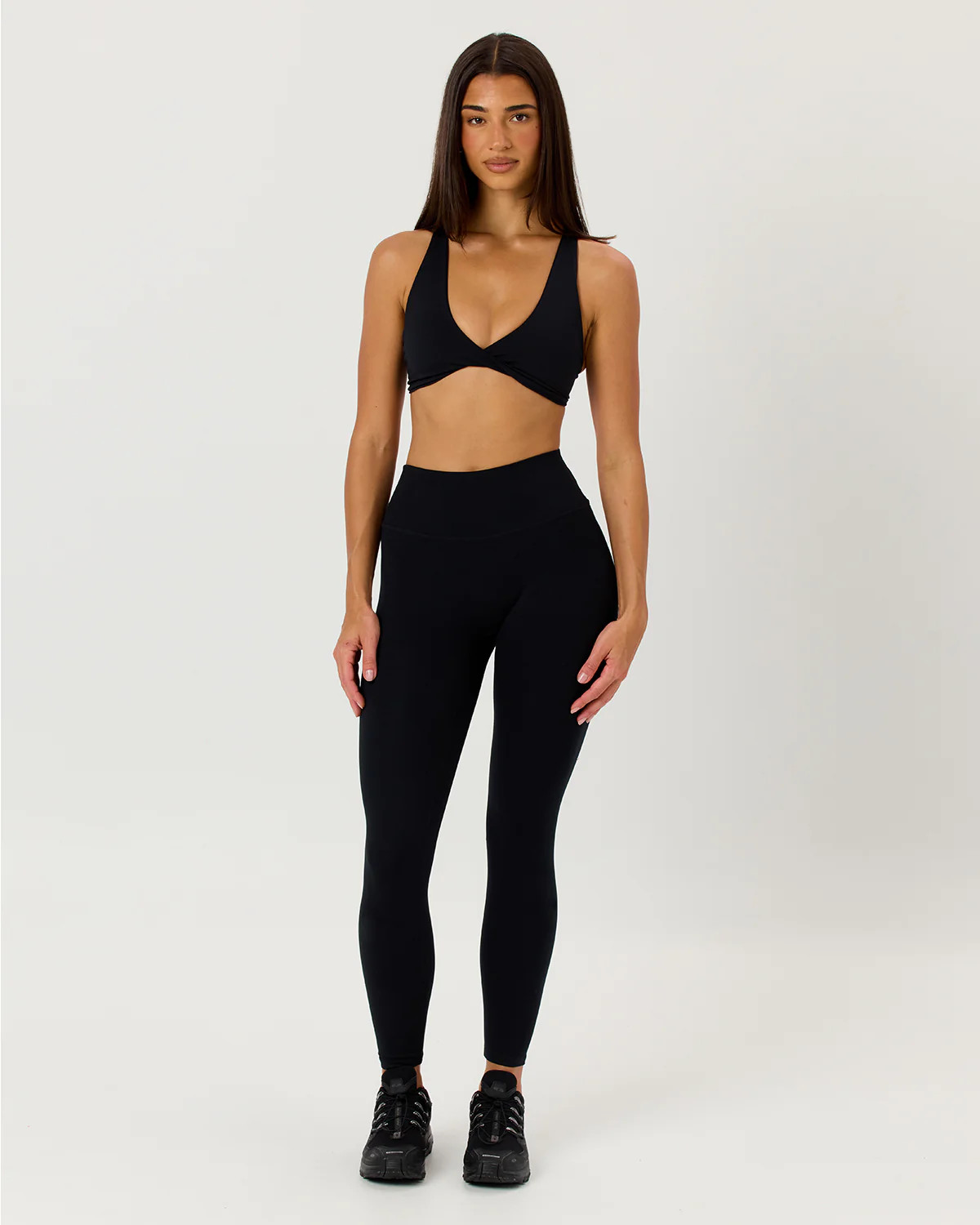 Serenity Scrunch Leggings | Black | Crop Shop Boutique US