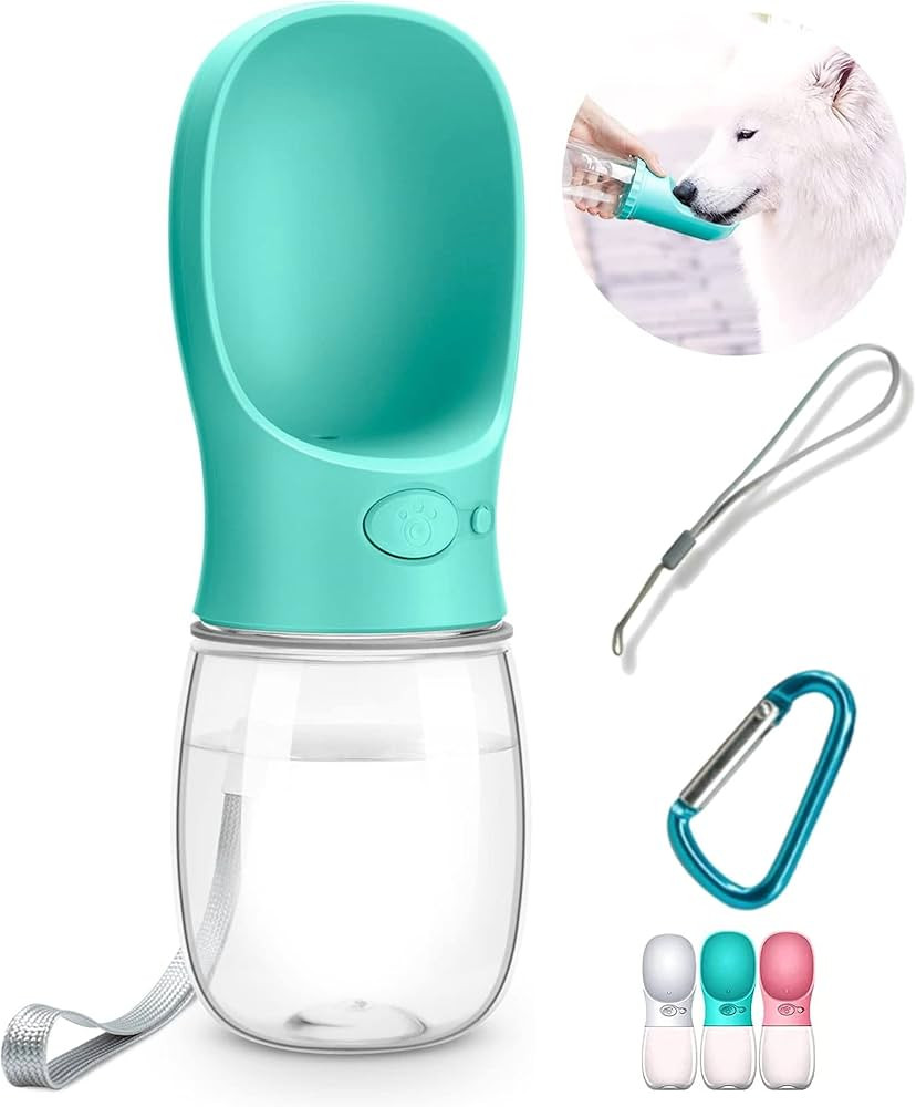 Dog Water Bottle, Leak Proof Portable Pet Water Bottles for Dogs, Puppy Water Dispenser with Drin... | Amazon (US)
