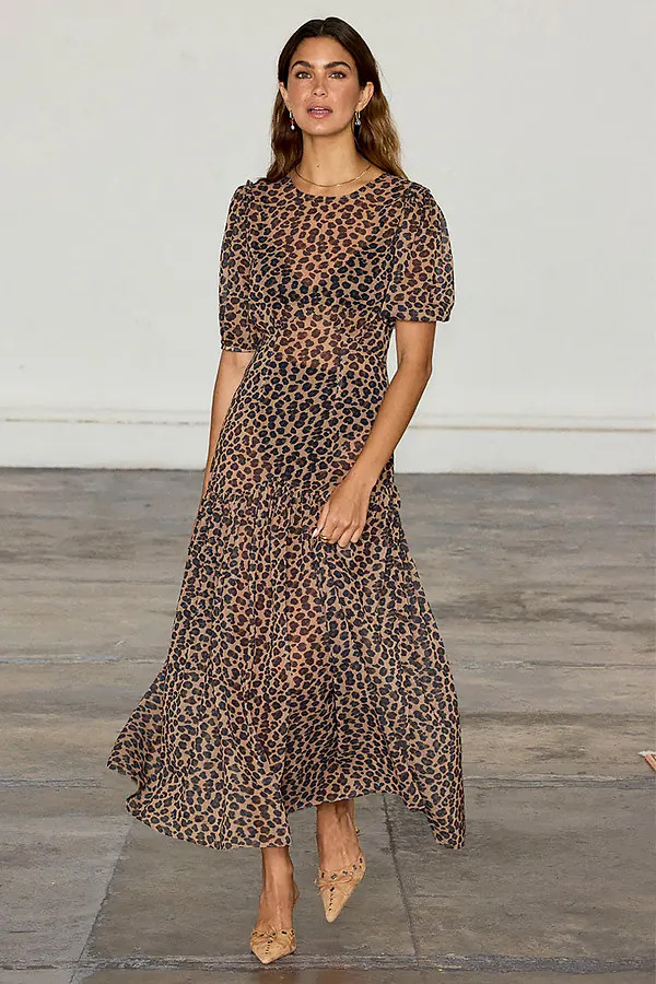Leopard Lucia Dress | Never Fully Dressed (UK & IE)