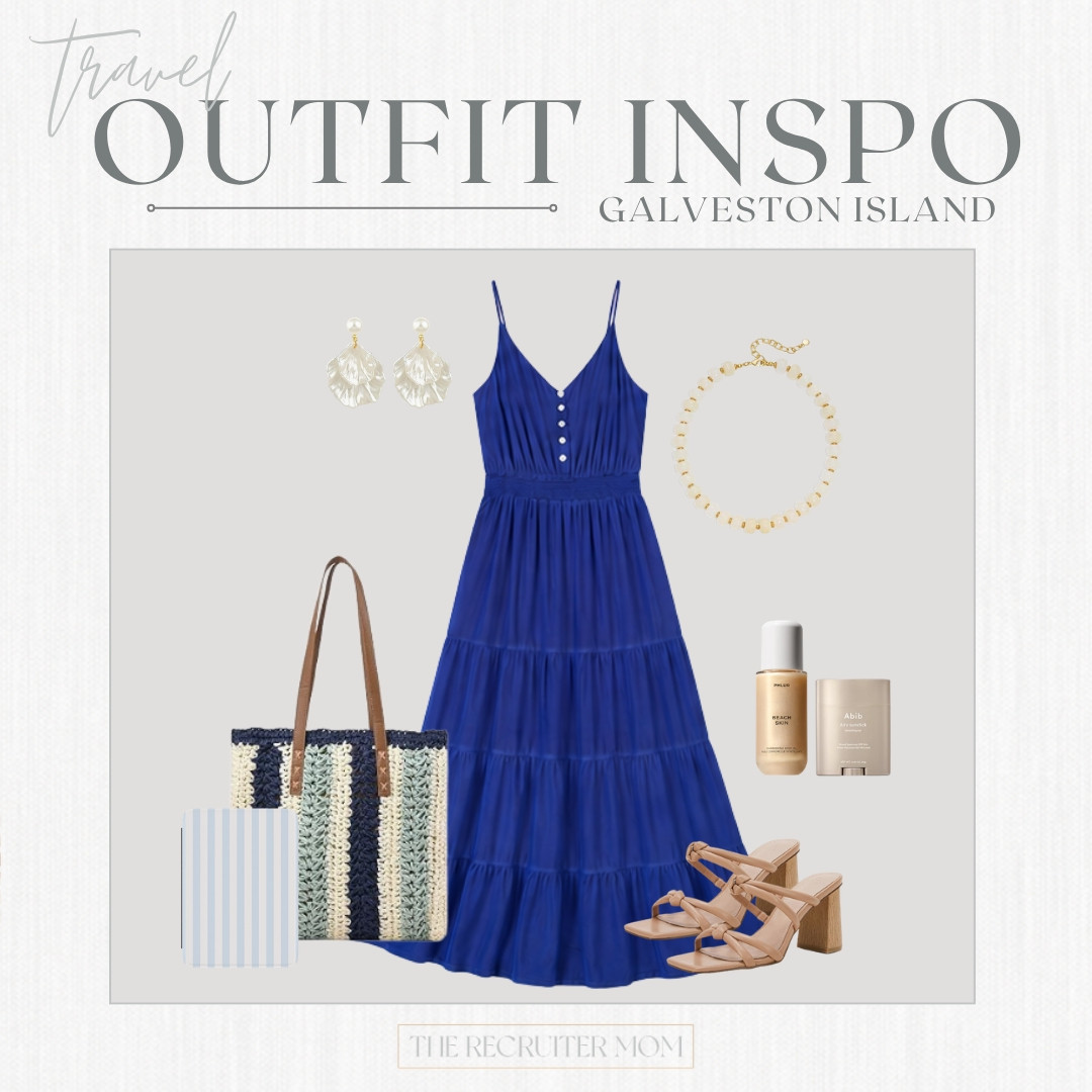This cobalt maxi is giving sunset-dinner-on-the-island vibes 💙 Flowy, easy, and so good for warm summer nights. Add some shell earrings and a heeled sandal and you're set☀️

#LTKSeasonal #LTKOver40 #LTKTravel