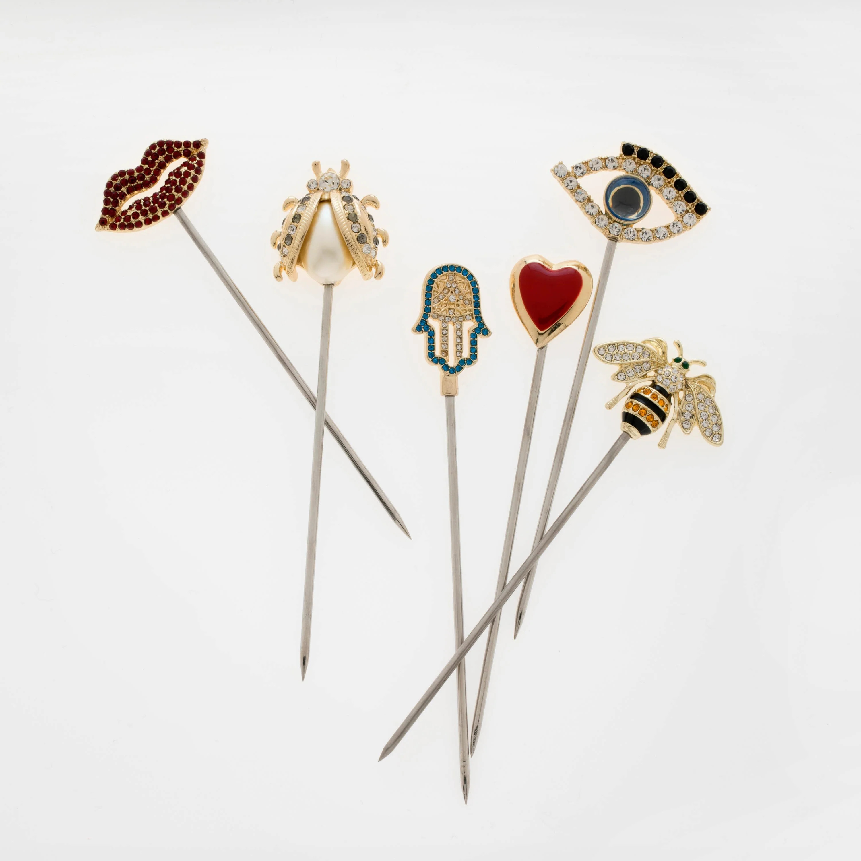 Lucky charm cocktail picks | Joanna Buchanan