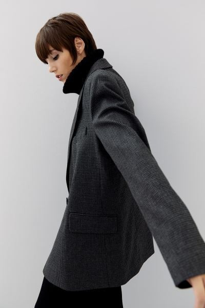 Double-breasted jacket | H&M (UK, MY, IN, SG, PH, TW, HK)