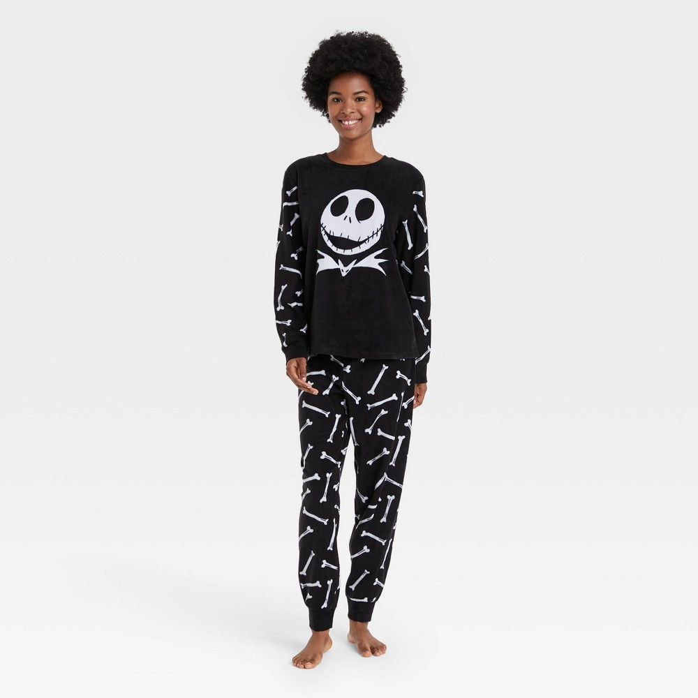 Women's The Nightmare Before Christmas Jack 2pc Matching Family Pajama Set - Black XS | Target