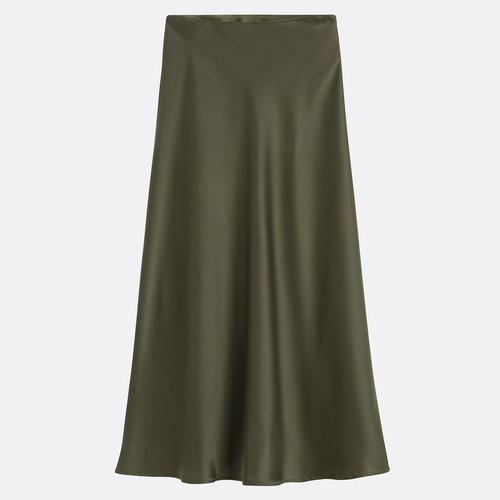Signatures Marion Maxi Skirt in Matte Satin | La Redoute (UK)