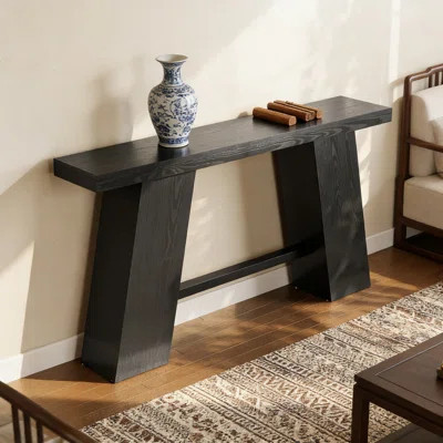 Modern Narrow Console Table For Entryway And Living Room, 70.8-Inch Long Sofa Table With A-Shaped Legs For Hallway, Foyer, Or Behind Couch | Wayfair North America