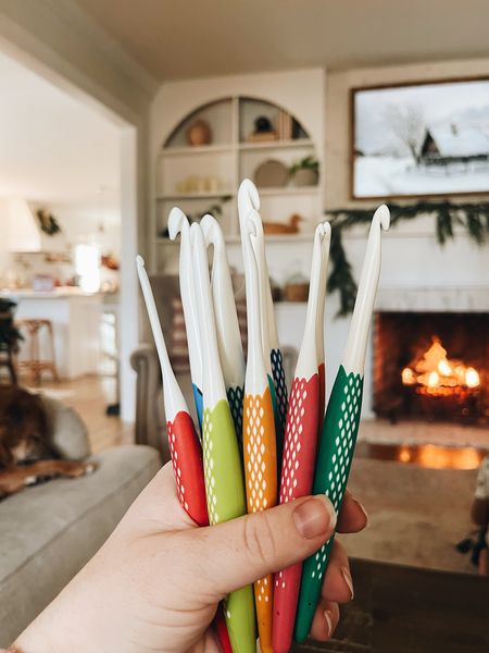 I got these beautiful crochet hooks for Christmas!  So excited to use them! 

#LTKhome #LTKGiftGuide