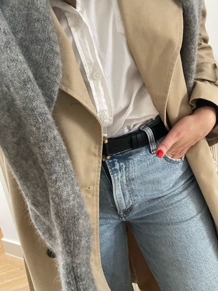 What I wore to travel to Paris on the Eurostar 

Maxi trench, blue jeans, Abercrombie, white shirt, spring staples

#classicoutfit #maxitrench #springoutfit 

#LTKfindsunder100 #LTKtravel #LTKstyletip