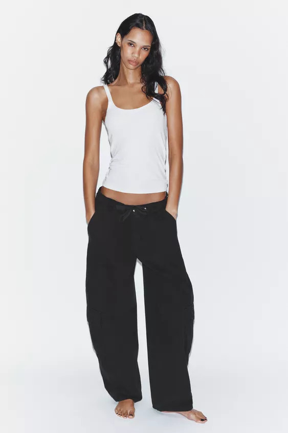 OVERSIZE CARGO TROUSERS | Zara UK