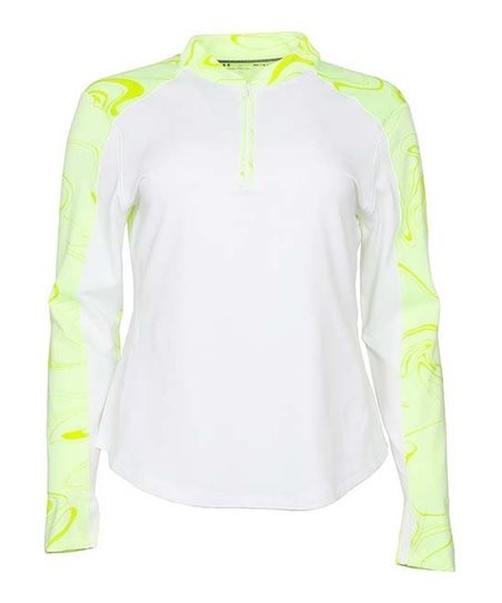 White Zinger Liquify Quarter-Zip Golf Pullover - Women | Zulily