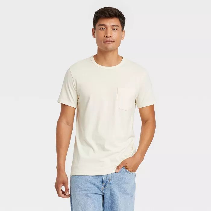 Men's Standard Fit Short Sleeve Crewneck T-Shirt - Goodfellow & Co™ | Target